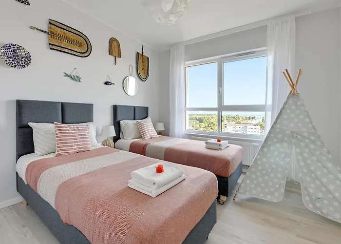 דירה Baltica Seaview By Triapart *