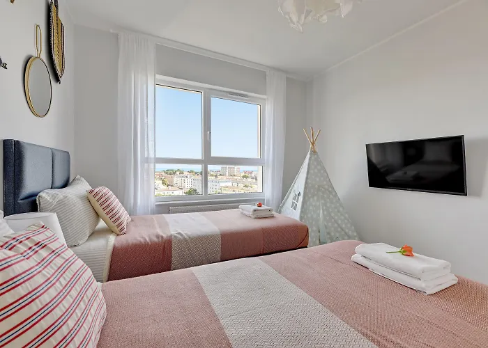 דירה Baltica Seaview By Triapart *